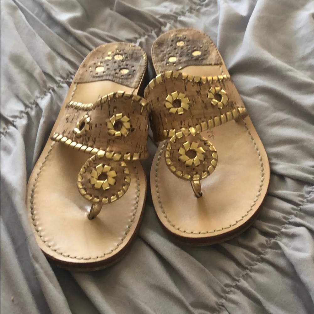 Jack Roger cork sandals